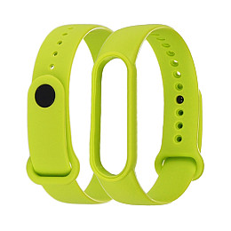 Ремешок силіконовий Anchor для Xiaomi Mi Band 5/ 6 Лайм