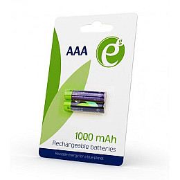 Акумулятор EnerGenie AAA/HR03 Ni-MH 1000 mAh BL 2шт
