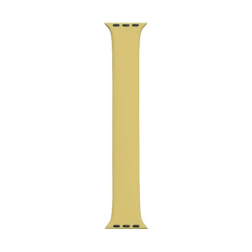 Ремешок Anchor для Apple Watch Band Silicone Mono Size 38 / 40mm L Колір Жовтий