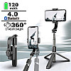 Стедикам Gimbal Stabilizer L08S стабилизатор для телефона–автоматический складной с Bluetooth подключением и пультом ДУ Черный