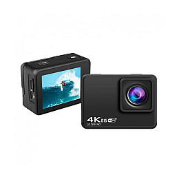 Видеокамера XPROTYPE REAL4K EIS экшн камера с REAL4K съемкой и EIS + Монопод