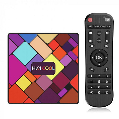 Смарт приставка (Smart TV) медіаплеєр Andorid 9.0 з Bluetooth та дисплеєм XPROCAST HK1 4GB/32GB