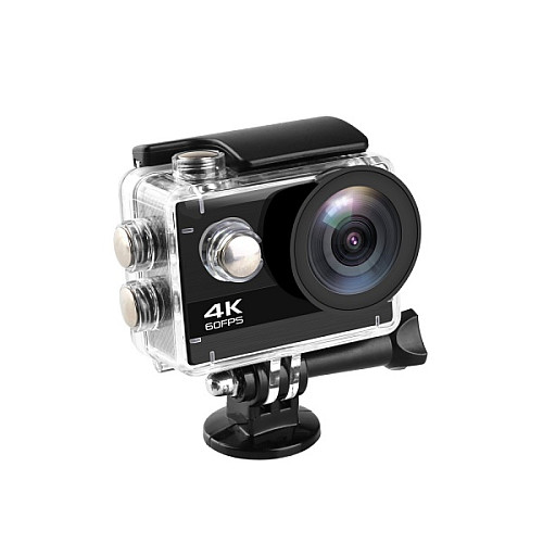 Видеокамера XPROBASE REAL4K Black экшн камера с REAL4K съемкой и EIS + Монопод