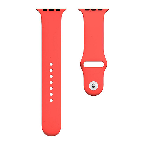 Ремешок Anchor для Apple Watch Band Silicone One-Piece Size-S 38 / 40mm Колір 25 Камелія