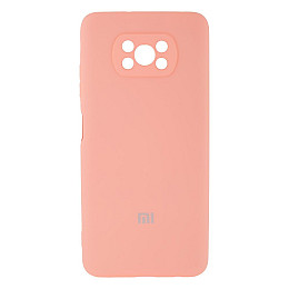 Чехол Full Case HQ with frame для Xiaomi Poco X3 Pro Light pink