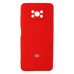 Чехол Full Case HQ with frame для Xiaomi Poco X3 Pro Red