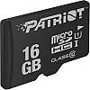 Карта пам'яті MicroSDHC 16GB UHS-I Class 10 Patriot LX (PSF16GMDC10)