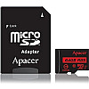 Карта пам'яті MicroSDHXC 64GB UHS-I Class 10 Apacer SD адаптер (AP64GMCSX10U5-R)