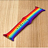 Спортивний ремінець Rainbow Anchor для Apple Watch 42mm, Apple Watch 44mm райдуга розмір S