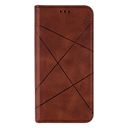 Чехол-книжка Business для Samsung A525 A52 (2021) Коричневый