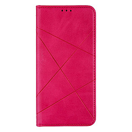 Чехол-книжка Business для Samsung A725 A72 (2021) Малиновый