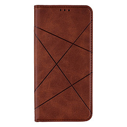 Чехол-книжка Business для Samsung A725 A72 (2021) Коричневый