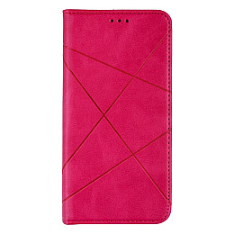 Чехол-книжка Business для Samsung A525 A52 (2021) Малиновый