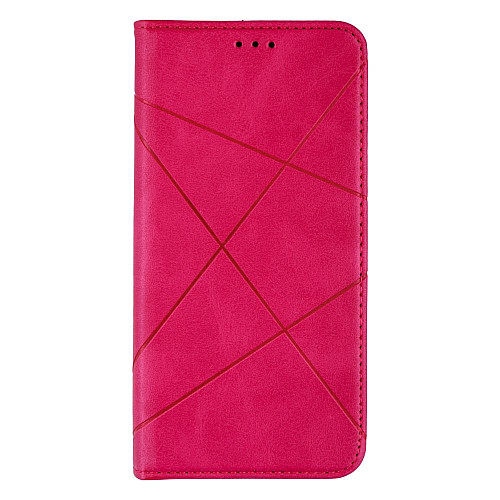 Чехол-книжка Business для Samsung A525 A52 (2021) Малиновый