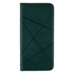 Чехол-книжка Business для Samsung A725 A72 (2021) Зеленый
