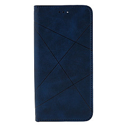 Чехол-книжка Business для Xiaomi Redmi Mi 11 Lite Синий