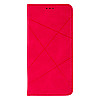 Чехол-книжка Business для Xiaomi Redmi Note 10 Малиновый