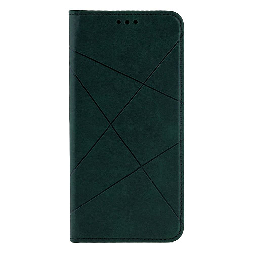 Чехол-книжка Business для Samsung A037 A03S (2021) Зеленый