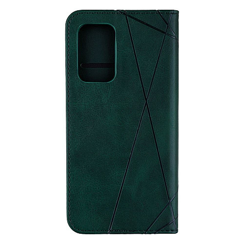 Чехол-книжка Business для Samsung A037 A03S (2021) Зеленый