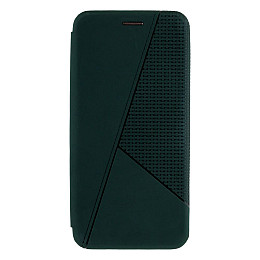 Чехол-книжка Twist кожа для Samsung A525 A52 Green