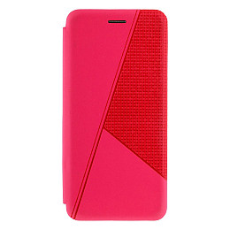 Чехол-книжка Twist кожа для Samsung A725 A72 Hot Pink