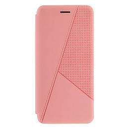 Чохол-книжка Twist шкіра для Samsung A725 A72 Рожевий
