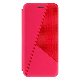 Чехол-книжка Twist кожа для Poco M3 Pro Hot Pink