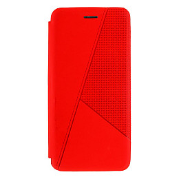 Чохол-книжка Twist шкіра для Poco M3 Pro Red