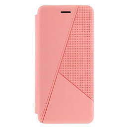 Чехол-книжка Twist кожа для Poco M3 Pro Pink