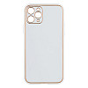 Чохол Leather Case Gold with Frame для Apple iPhone 11 Pro White