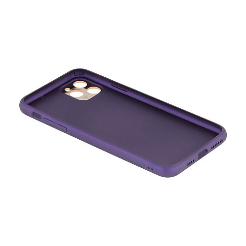 Чехол Leather Case Gold with Frame для Apple iPhone 11 Pro Purple