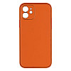 Чехол Leather Case Gold with Frame для Apple iPhone 12 Mini Orange