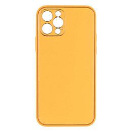 Чехол Leather Case Gold with Frame для Apple iPhone 12 6,1 дюйма Peach