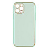Чехол Leather Case Gold with Frame для Apple iPhone 12 6,1 дюйма М'ятний