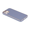 Чохол Leather Case Gold with Frame для Apple iPhone 11 Pro Max Ліловий