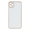 Чохол Leather Case Gold with Frame для Apple iPhone 11 Pro Max White