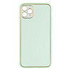 Чехол Leather Case Gold with Frame для Apple iPhone 11 Pro Max Mint