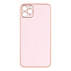Чехол Leather Case Gold with Frame для Apple iPhone 11 Pro Max Pink