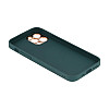 Чехол Leather Case Gold with Frame для Apple iPhone 12 Pro Max Dark Green