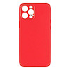 Чехол Leather Case Gold with Frame для Apple iPhone 12 Pro Max Red
