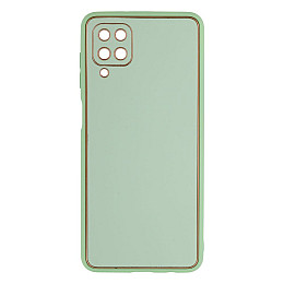 Чохол Leather Case Gold with Frame для Samsung Galaxy A12 A125 Mint