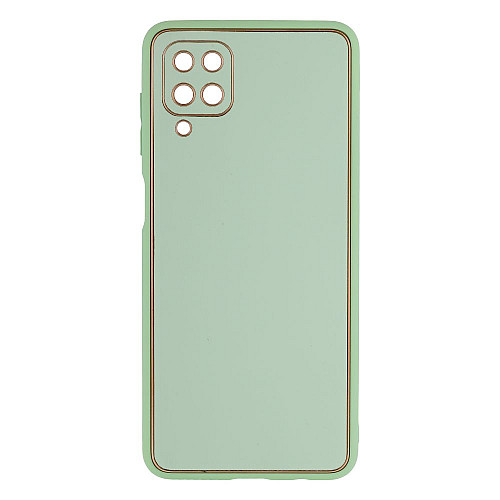 Чохол Leather Case Gold with Frame для Samsung Galaxy A12 A125 Mint