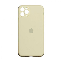 Чехол Original Full Size with Frame для Apple iPhone 11 Pro Max Mellow yellow