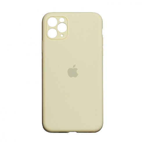 Чехол Original Full Size with Frame для Apple iPhone 11 Pro Max Mellow yellow