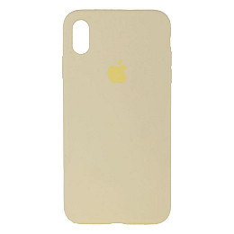 Чехол Original Full Size для Apple iPhone Xs Max Crem yellow