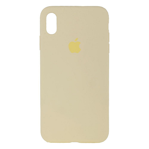 Чехол Original Full Size для Apple iPhone Xs Max Crem yellow
