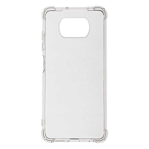 Чехол Virgin Armor Silicone 2.0 для Xiaomi Poco X3 Прозрачный