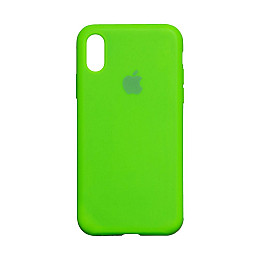 Чехол Original Full Size для Apple iPhone Xs Max Shiny green