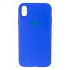 Чехол Original Full Size для Apple iPhone Xs Max Shiny blue