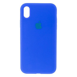 Чехол Original Full Size для Apple iPhone Xs Max Shiny blue